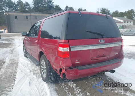 2015 Ford Expedition El Xlt z USA, uszkodzony, nr VIN 1FMJK1JT0FEF41022